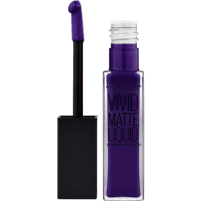 Afbeelding van Maybelline Color Sensational Vivid Matte Liquid Lipgloss 48 Wicked Berry