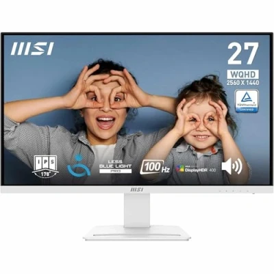 Image de Ecran PC MSI Pro MP273QW E2 27&quot; 100 Hz WQHD Blanc