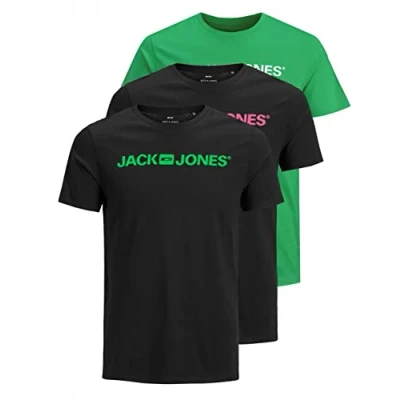 Afbeelding van Jack &amp; Jones Jjecorp Logo Tee Ss Crew Neck Ss19 Noos T shirt voor heren.