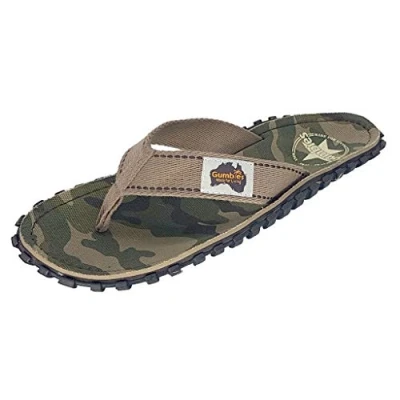 Afbeelding van Origineel model, teenslippers, teenschoenen, GUMBIES sandalen, EU, camouflage, 40 Camouflage