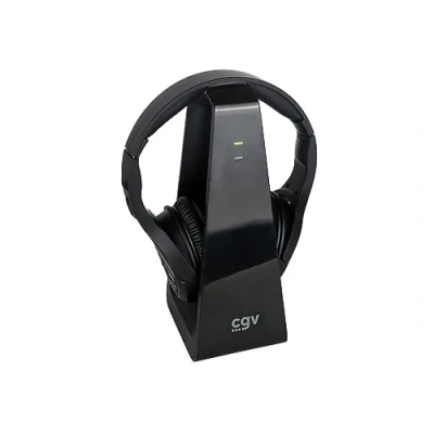 Image de Casque arceau sans fil CGV Hel Prelude 2 TV et HiFi Noir