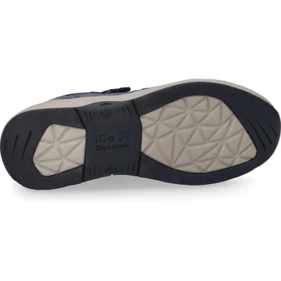 Afbeelding van Josef Seibel Lissi Sneakers laag, Dames, Maat: 36, Dunkelblau Leer en textiel