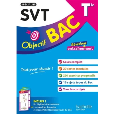 Image de Objectif BAC Tle spécialité SVT 2025
