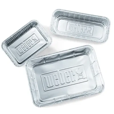 Afbeelding van Weber Aluminium druipbakjes XL (5 stuks)