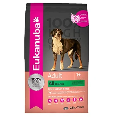 Afbeelding van Eukanuba Dog Adult All Zalm 2,5 kg