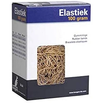 Afbeelding van Kangaro K 5012 100 Elastiek Nr. 77 125X8,0Mm 100Gr Naturel