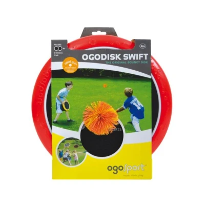 Image de Set jeu attraper et lancer OgoSport Rouge Jaune 29 cm