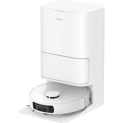 Afbeelding van Dreame Mova E30 Ultra Robotstofzuiger met automatische lediging, dweilreiniging, RoboSwing technologie, dweilen tot 10,5 mm, zuigkracht van 7.000 Pa