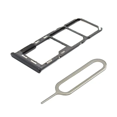 Afbeelding van MMOBIEL Dual SIM Kaart Houder voor Samsung Galaxy A13 5G Incl. Rubber Ring en Pin Zwart