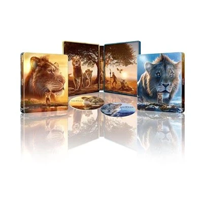 Image de Mufasa : Le Roi Lion (2024) (Blu Ray 4K Ultra HD) (Steelbook) / Mufasa: The King