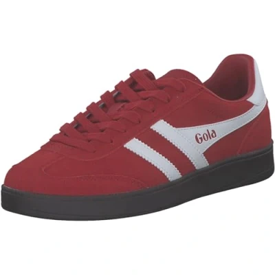 Afbeelding van Gola Viper Sneakers laag, Heren, Maat: 45, Deep red white dark gum Leer