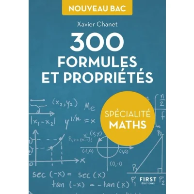 Image de Petit livre de 300 formules et propriétés pour la spécialité maths du Bac