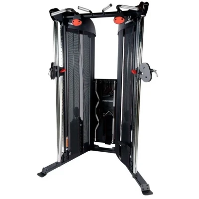 Afbeelding van Inspire CFT Commercial Functional Trainer Zwart Zilver Rood Staal
