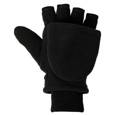 Afbeelding van Heatkeeper Thermohandschoen Thinsulate Mittens Fleece Heren Zwart Handschoenen L/Xl