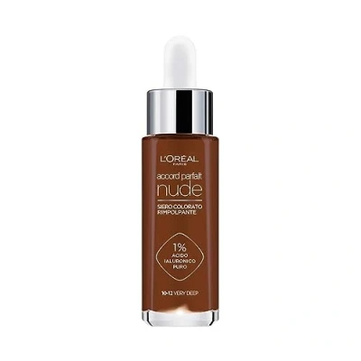 Afbeelding van L&#039;Oréal True Match Nude Tinted Serum Foundation 10 12 Very Deep