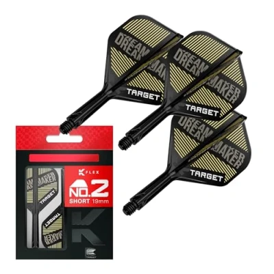 Afbeelding van Target K Flex Dimitri van den Bergh NO2 Dart Flights Short