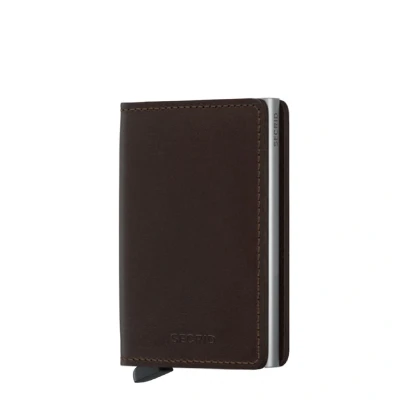 Afbeelding van Secrid Slimwallet portemonnee Original dark brown Dames