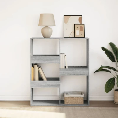 Afbeelding van vidaXL Boekenkast / kamerscherm 100x33x115 cm grijs sonoma eikenkleur
