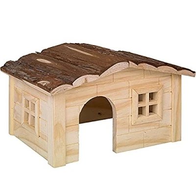Afbeelding van Nobby hamsterhuis dinky sparrenhout 20 x 14 12 cm 1 st