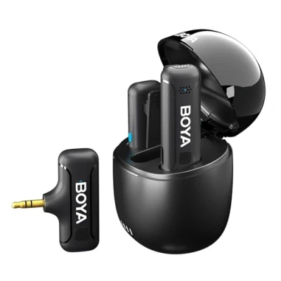 Afbeelding van Boya BY WM3T M2 Kit For 3.5mm TRS 2 X Transmitter / 1X Receiver Case