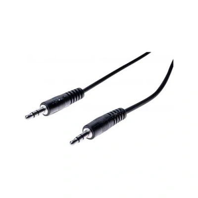 Afbeelding van Exertis Connect Audiokabel, 3,5 mm stereo jackplug/stuk, zwart, ca. 5,0 m jackplug naar (5 m), Audiokabel