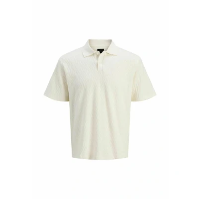 Afbeelding van Jack &amp; Jones Premium Poloshirt, Heren, Maat: Large, Cloud dancer