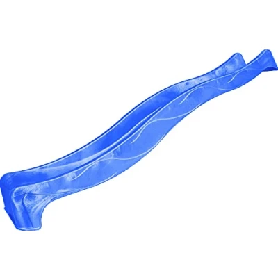 Afbeelding van Ondis24 3 m golfglijbaan voor kinderen, waterglijbaan speeltoren of helling vanaf jaar (300 cm, blauw)