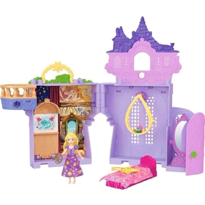 Afbeelding van Disney Princess Prinzessin Kleine Puppen Rapunzel Stacking Castle
