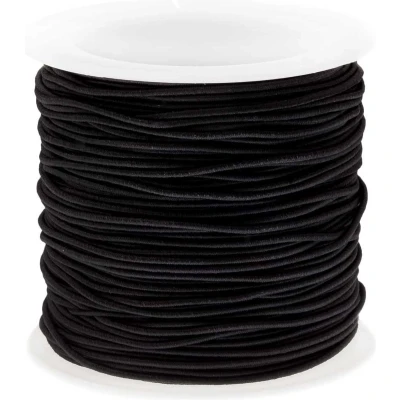 Afbeelding van Elastisch Koord (0.8 mm) Black (35 Meter)