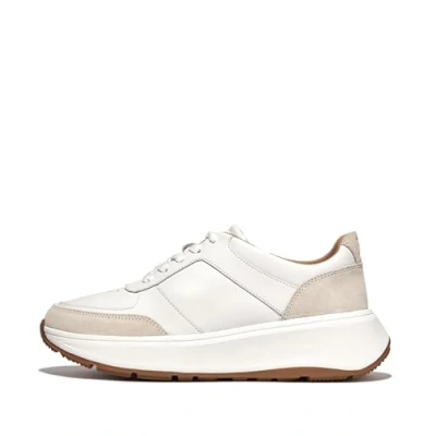 Afbeelding van Fitflop MODE Sneakers laag, Dames, Maat: 42, Urban white Leer