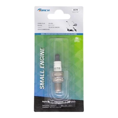 Afbeelding van Torch AC7R Bougie solide klem vervangen voor CMR7H, 965/RZ7C RZ7CT10, TR14C TR14S, 4194, Tanaka 018 16005 20, OEM