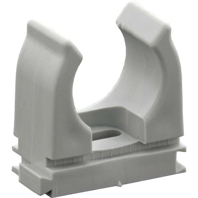 Afbeelding van SPIT kabelbuisklem E clip, kunstst, lichtgrijs, v/buisdiam 0 20mm