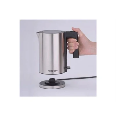Image de Cloer David 4990 Mini Bouilloire 0.8 litre 2 kWatt inox/noir