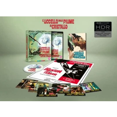 Afbeelding van L&#039;uccello dalle piume di cristallo the Bird with Crystal Plumage [4K UHD Blu ray] (1970) (2021)