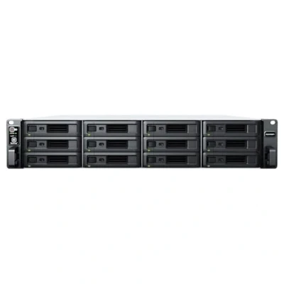 Afbeelding van Synology RackStation RS2423RP+ data opslag server NAS Rack (2U) Ethernet LAN Zwart, Grijs V1780B