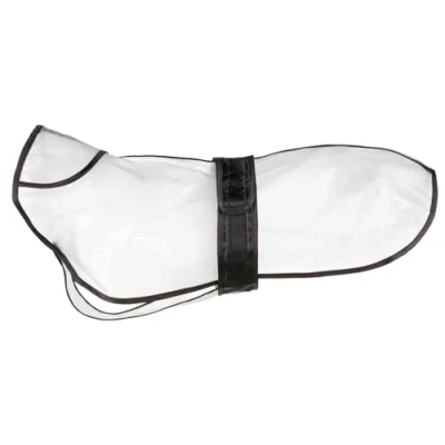 Afbeelding van Trixie Hondenregenjas Tarbes PVC Transparant Ruglengte 42 cm M