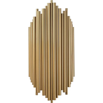 Afbeelding van Asir Wandlamp Goud 18 x 40 8