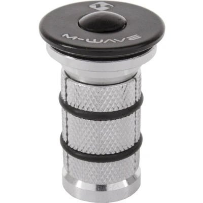 Afbeelding van M Wave Balhoofdplugklauw 1 1/8&quot; carbon voorvork zwart