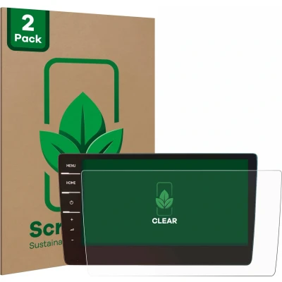 Afbeelding van ScreenLeaf Screenprotector voor Volkswagen Touran 2019 Discover Pro 9.2&quot; Duurzame schermbescherming Folie Beschermfolie transparant (2 Stuks)