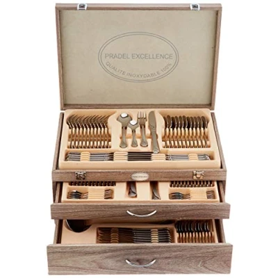 Image de PRADEL EXCELLENCE Ménagère 113 pièces AMBIANCE