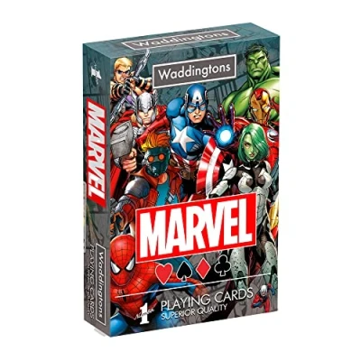 Afbeelding van Winning Moves Waddingtons Marvel Universe Speelkaarten