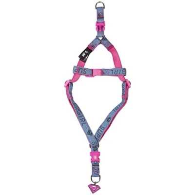 Afbeelding van SUPERGIRL Hondentuigje M/L (Lengte 60 75cm Breedte 2cm)