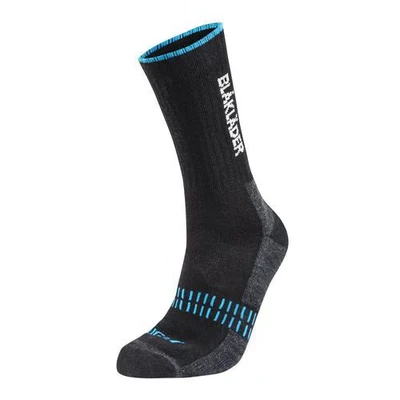 Image de Chaussettes light noir/bleu fluorescent Blaklader