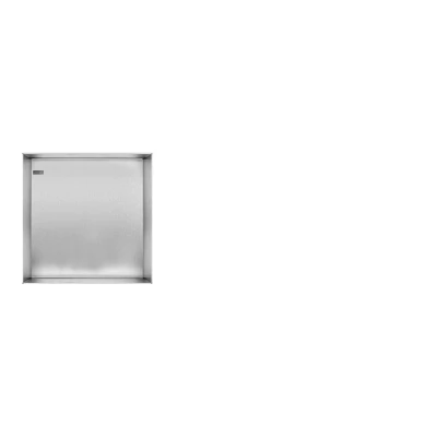 Afbeelding van LoooX Colour Box inbouwnis 30x30x10cm Geborsteld RVS