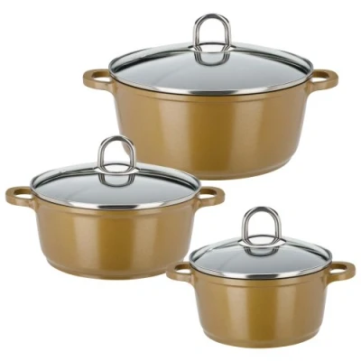 Afbeelding van GSW 507004 Gourmet Premium Colour Keukengerei, goudkleurig, 3 stuks