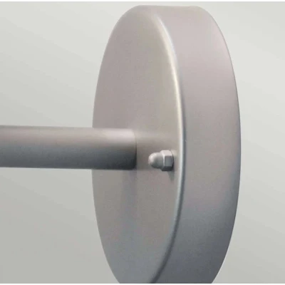Afbeelding van Elstead Lighting LED Wand Buitenlamp Helsingor 1X E27 Max 60W IP44 Dimbaar Silver