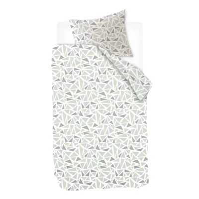 Afbeelding van Snoozing Elyn Dekbedovertrek Eenpersoons 140x200/220 cm Grijs
