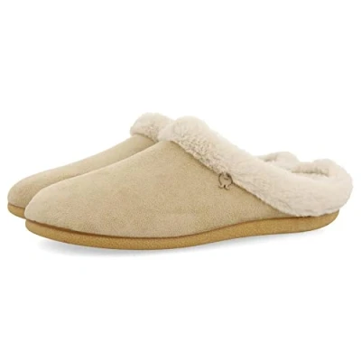 Afbeelding van HOT POTATOES Trumau, pantoffels voor dames, Beige