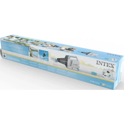 Afbeelding van Intex Oplaadbare Zwembadstofzuiger Telescopische Steel 280 cm Accu Sterke Zuigkracht Verwisselbare Borstels en Zuigmonden USB