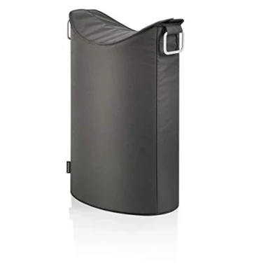 Afbeelding van Blomus Frisco Wasmand polyester/aluminium zwart
